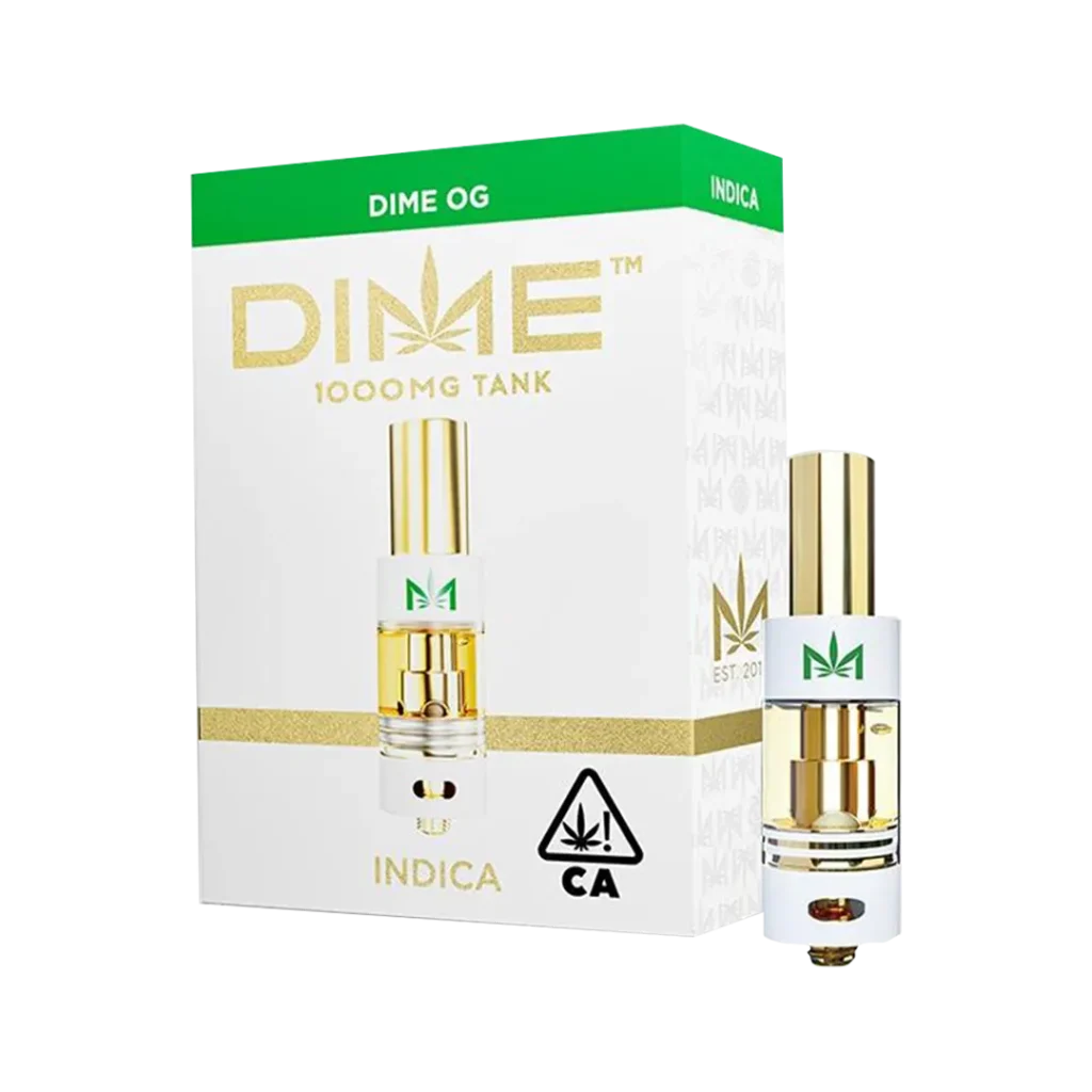 DIME CARTRIDGE 1 GRAM Dime Vape shop DIME OG INDICA